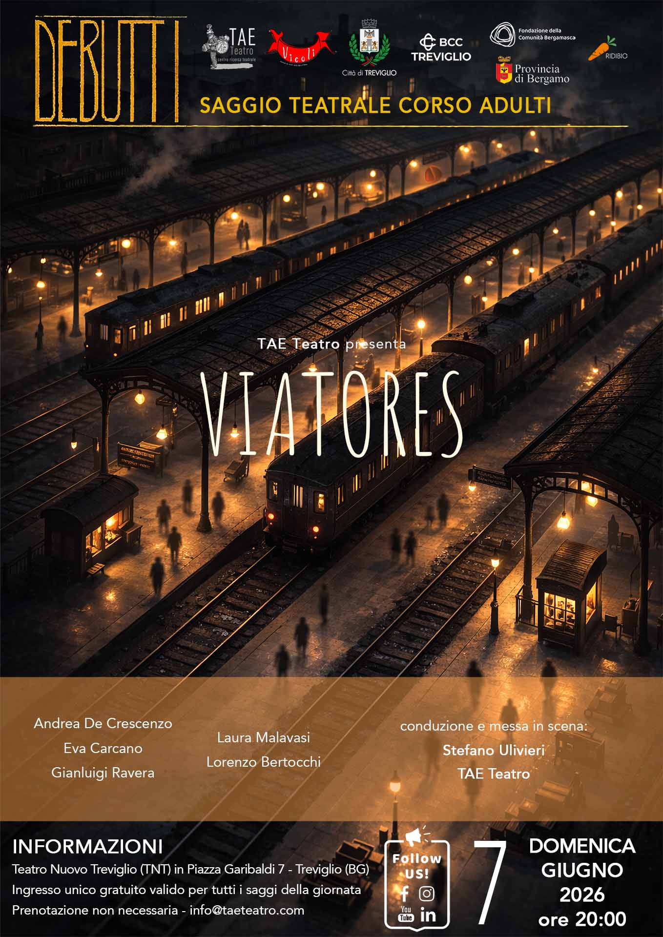 locandina corso adulti tae 2026